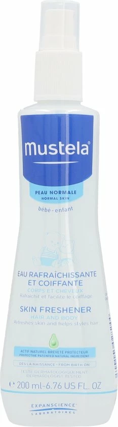 Mustela Verfrissend Water Haar En Lichaam - 200ml 11 Mustela Verfrissend Water Haar En Lichaam - 200ml - Afbeelding 11