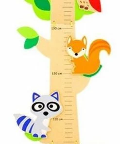 Willem Oetelmans Simply For Kids Meetlat / Groeimeter "Het Bos"