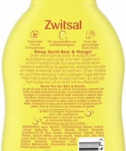 Zwitsal - Slaap Zacht - Bad & Wasgel - Eucalyptus - 400ml -Zwitsal - Winkel 343x840 1