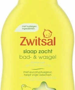 Zwitsal - Slaap Zacht - Bad & Wasgel - Eucalyptus - 400ml