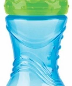 N?by Nuby Easy Grip Antilekbeker 300ml Blauw 6m+ -Zwitsal - Winkel 382x840 1
