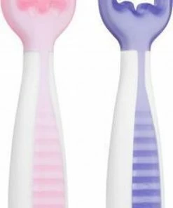 NumNum Pre-Spoons Rosebud + Frosty Lilac