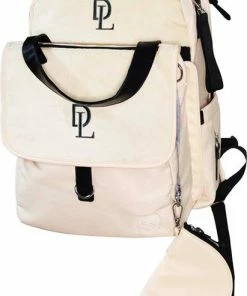 Deryan Luiertas Rugzak Met Verschoonmatje - Inclusief Flessenwarmhouder - Kinderwagenhaken En Isoleervak - Cream -Zwitsal - Winkel 411x840 2