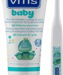 Vitis - Baby Tandgel - 30ml - Met Vingertandenborstel -Zwitsal - Winkel 412x840