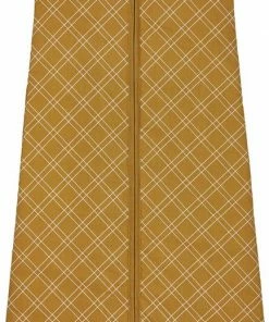 Meyco Double Diamond Winter Baby Slaapzak Gevoerd - 70 Cm - Honey Gold