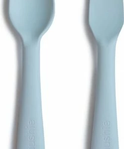 Mushie - Kinderservies Vork & Lepel -Zwitsal - Winkel 454x840