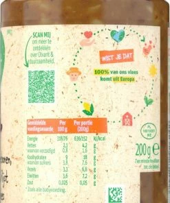 Olvarit Babymaaltijd 6+ Maanden Bruine Bonen Appel Rijst Rundvlees - 6 X 200g -Zwitsal - Winkel 464x840 4