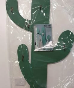 Merkloos Cactus Wandkapstok - Groen - Kinderkapstok -Zwitsal - Winkel 472x840 2