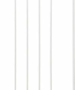 BabyDan Verlengdeel 33 Cm Voor Flex Systeem Metaal Wit