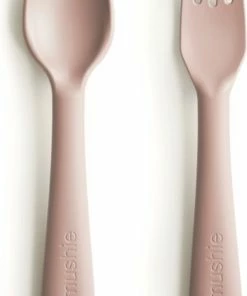 Mushie - Kinderservies Vork & Lepel -Zwitsal - Winkel 477x840