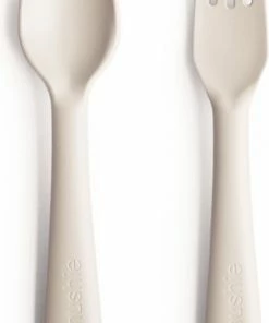 Mushie - Kinderservies Vork & Lepel -Zwitsal - Winkel 483x840
