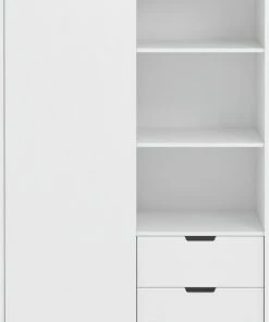 Cabino Babykamer Dalton - Babybed & Commode & Kledingkast - Verstelbare Bodem - Wit 12 Cabino Babykamer Dalton - Babybed & Commode & Kledingkast - Verstelbare Bodem - Wit -Zwitsal - Winkel 491x840 1