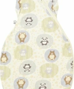 Tommee Tippee Tommee Tippee - slaapzak Voor Pasgeboren - Swaddle Bag - Heupvriendelijk Ontwerp - Zachte Katoenrijke Stof - 3-6 M - 2,5 TOG - Grofriends