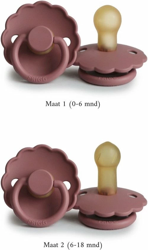 Frigg Fopspeen - Maat 2 6-18 Maanden - 1 Stuk - Daisy - Peach Bronze 13 Frigg Fopspeen - Maat 2 6-18 Maanden - 1 Stuk - Daisy - Peach Bronze - Afbeelding 13