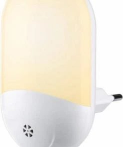 LUSQ? LUSQ - LED-nachtlampje Plug-in/stopcontact Nachtlampje Met Dag/nacht Sensor Werkt Op Stroom Warmlicht Voor In De Baby/kinder Kamer