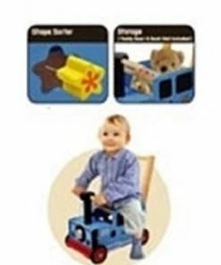 I'm Toy Loop/duwwagen Trein Thomas Tank Blauw -Zwitsal - Winkel 518x840 2