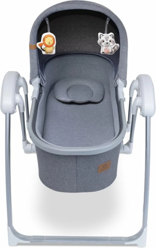 Lionelo Figgy - Babywiejge - 5 Schommelsnelheden - 12 Melodieën Met 5 Geluiden Van De Natuur - Handvat Om Het Wiegje Te Verplaatsen 14 Lionelo Figgy - Babywiejge - 5 Schommelsnelheden - 12 Melodieën Met 5 Geluiden Van De Natuur - Handvat Om Het Wiegje Te Verplaatsen - Afbeelding 14