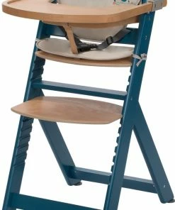 Bebeconfort Timba Kinderstoel Met Verkleinkussen - Petrol Blue/Happy Day - Verstelbaar -Zwitsal - Winkel 531x840