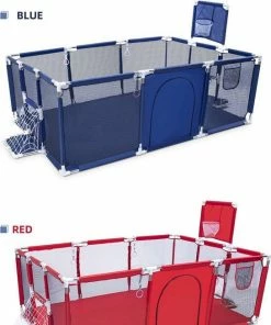 Diversicus Grondbox | XL Blauw | Kruipbox | Speelbox | Playpen | Baby | Peuter En Kind Afscherming | Gigantische Baby Box | Kinderbox -Zwitsal - Winkel 545x840 4