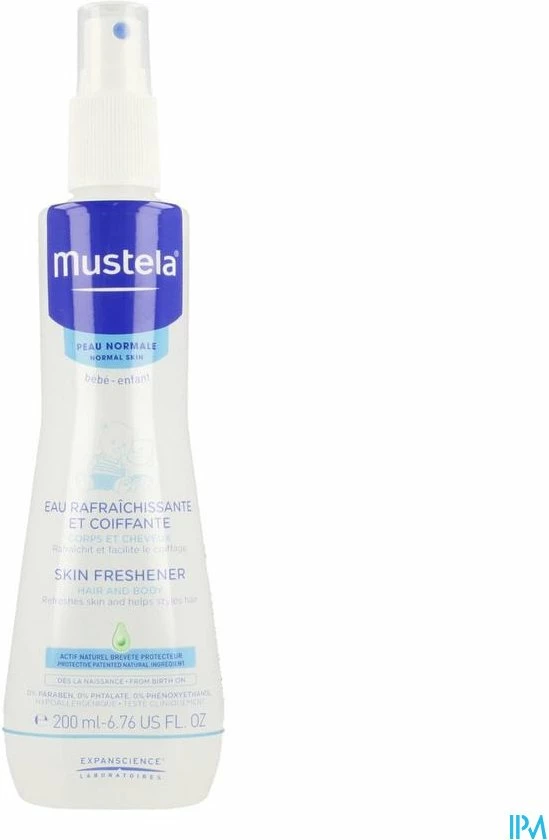 Mustela Verfrissend Water Haar En Lichaam - 200ml 3 Mustela Verfrissend Water Haar En Lichaam - 200ml - Afbeelding 3