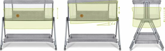 Lionelo Luna - Bedje - 2 In 1 - Geboorte Tot 9 Kg - 4 Wielen Met Blokkade 20 Lionelo Luna - Bedje - 2 In 1 - Geboorte Tot 9 Kg - 4 Wielen Met Blokkade - Afbeelding 20