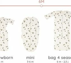 Puckababy Inbakerslaapzak Original Piep 0-3 Maanden - Lucky Clover -Zwitsal - Winkel 550x220 1