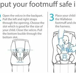 Wallaboo Su De-look Voetenzak - Past In De Autostoel - Pasgeboren Tot 12 Maanden - Met Een Teddy Voering - Rood Gestreept -Zwitsal - Winkel 550x237