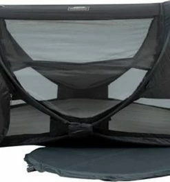 Deryan Baby Luxe Campingbedje Inclusief Zelfopblaasbare Matras - Zwart -Zwitsal - Winkel 550x264