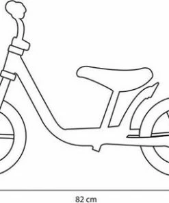 Bandits & Angels Metalen Loopfiets Starter Mat Zwart Met Voetenplank -Zwitsal - Winkel 550x305 2