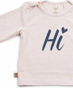 Frogs And Dogs - Shirt Hi - Roze - Maat 68 - Meisjes
