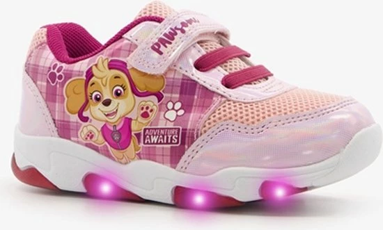 Paw Patrol Meisjes Sneakers Met Lichtjes - Roze - Maat 27 1 Paw Patrol Meisjes Sneakers Met Lichtjes - Roze - Maat 27