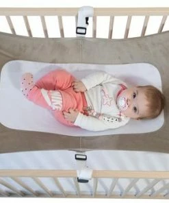 MAMEA Baby Hangmat - Zomer Hangmat Voor Babybedje - Draagbaar Uniseks Hangbed Met 6 Verstelbare Veiligheid - Babyschommel - Kraamcadeaus - Eenvoudig Op Te Zetten Wieg - Baby Geschenksets -Zwitsal - Winkel 550x350 4
