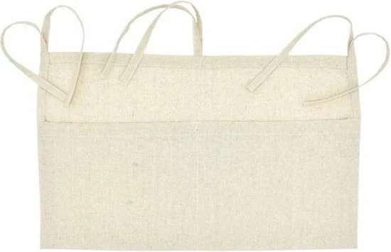 Merkloos Boxopbergtas - Kinderkamer Accessoires - Beige 3 Merkloos Boxopbergtas - Kinderkamer Accessoires - Beige - Afbeelding 3