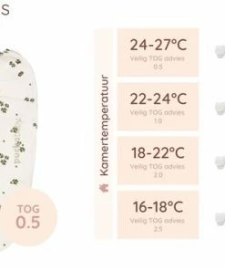 Puckababy Inbakerslaapzak Original Piep 0-3 Maanden - Lucky Clover -Zwitsal - Winkel 550x356 2