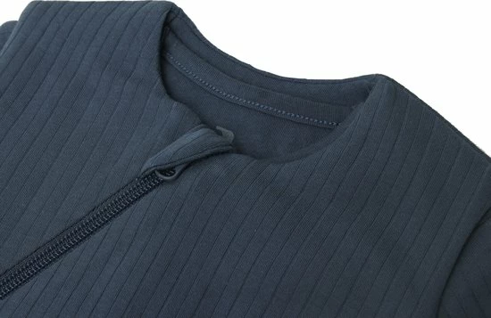 Jollein Baby Newborn Winterslaapzak 4-seizoenen 60cm Basic Stripe - Jeans Blue 7 Jollein Baby Newborn Winterslaapzak 4-seizoenen 60cm Basic Stripe - Jeans Blue - Afbeelding 7