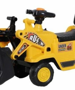 Zenzee 3 In-1 Loopwagen - Loopauto - Graafmachine - Speelgoed - 380 Cm X 26.5 Cm X 39 Cm