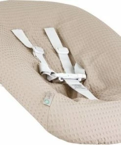 Ukje Beschermhoes - Geschikt Voor Stokke Newborn TrippTrapp - Hoes - Wafelstof - Taupe