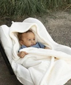 Baby's Only Wikkeldeken - Omslagdoek Baby Sense - Teddy Voering - Wit - 75x75 Cm - Geschikt Voor Drie- En Vijfpuntsgordel -Zwitsal - Winkel 550x366 122