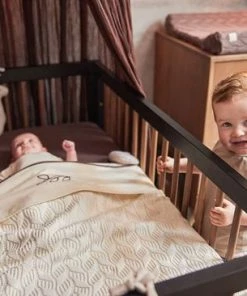 Jollein Baby Hoeslaken Ledikant Jersey 60x120cm - Ivory - 2 Stuks -Zwitsal - Winkel 550x366 145