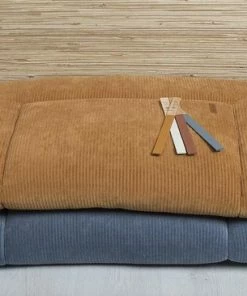 Baby's Only Boxkleed Sense - Parklegger - Speelkleed - Vintage Blue - 75x95 Cm - Zachte Rib Corduroy Stof - Extra Dik - Tweezijdig Te Gebruiken -Zwitsal - Winkel 550x366 154