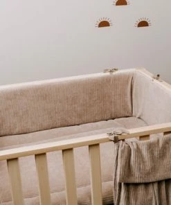 Baby's Only Boxkleed Sense - Parklegger - Speelkleed - Vintage Blue - 75x95 Cm - Zachte Rib Corduroy Stof - Extra Dik - Tweezijdig Te Gebruiken -Zwitsal - Winkel 550x366 157