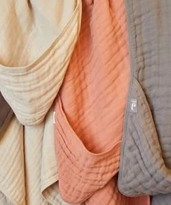 Jollein Badcape Wrinkled 75x75cm - Rosewood -Zwitsal - Winkel 550x366 63