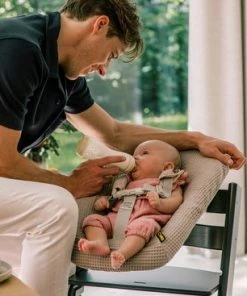 Ukje Beschermhoes - Geschikt Voor Stokke Newborn TrippTrapp - Hoes - Wafelstof - Taupe -Zwitsal - Winkel 550x367 14