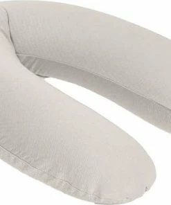 Doomoo Buddy Cover - Hoes Voor Voedingskussen Buddy - Biologisch Katoen - 180 Cm - Tetra Jersey Sand -Zwitsal - Winkel 550x369 8