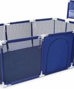 Diversicus Grondbox | XL Blauw | Kruipbox | Speelbox | Playpen | Baby | Peuter En Kind Afscherming | Gigantische Baby Box | Kinderbox