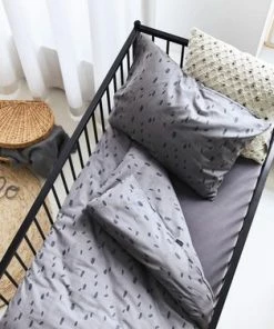 Jollein Baby Dekbedovertrek Met Sloop Spot 100x135/140cm - Storm Grey -Zwitsal - Winkel 550x376 5