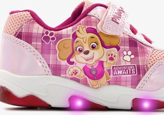 Paw Patrol Meisjes Sneakers Met Lichtjes - Roze - Maat 27 7 Paw Patrol Meisjes Sneakers Met Lichtjes - Roze - Maat 27 - Afbeelding 7