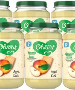 Olvarit Fruithapje 8+ Maanden - Appel Koek - 6 X 200g 21 Olvarit Fruithapje 8+ Maanden - Appel Koek - 6 X 200g -Zwitsal - Winkel 550x398 5