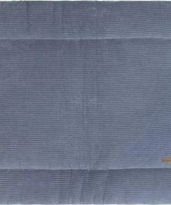 Baby's Only Boxkleed Sense - Parklegger - Speelkleed - Vintage Blue - 75x95 Cm - Zachte Rib Corduroy Stof - Extra Dik - Tweezijdig Te Gebruiken