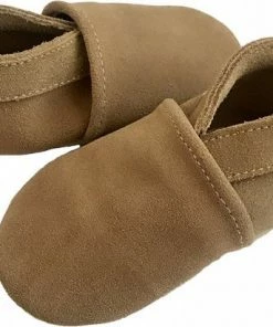 Baby-slofje.nl Bruine Suede Babyslofjes Van Baby-Slofje Maat 21/22 - Coca Mocha -Zwitsal - Winkel 550x411 4